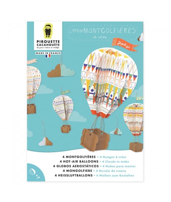 Kit créatif mes Montgolfières