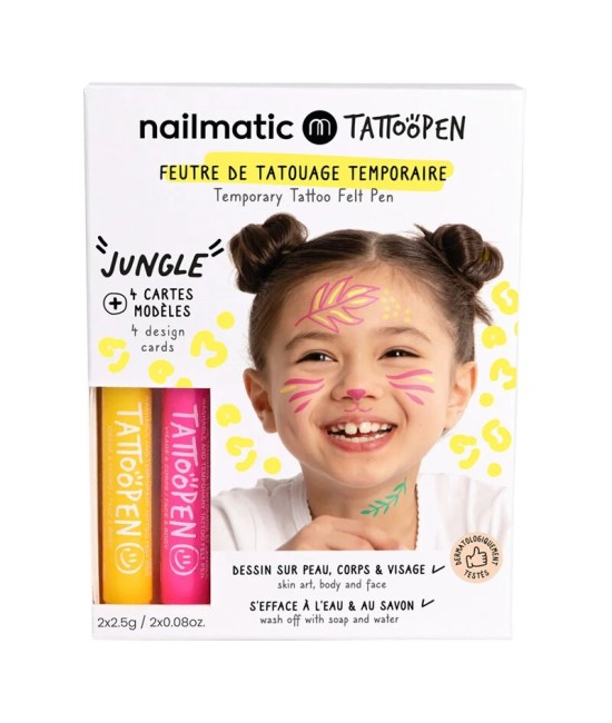 Coffret duo Tattoopen - Jungle