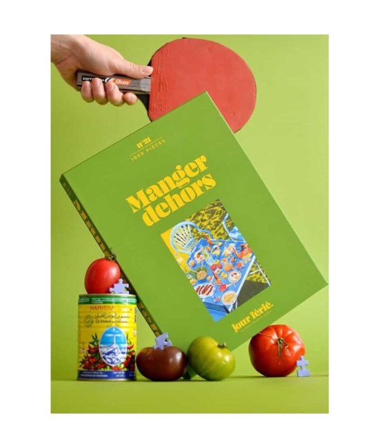 Manger dehors - Puzzle 1000 pièces