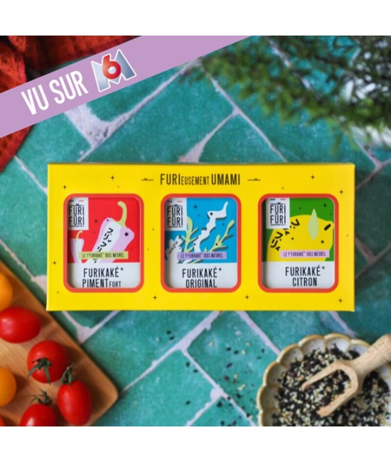 Coffret Trio "UMAMI" - Furikake