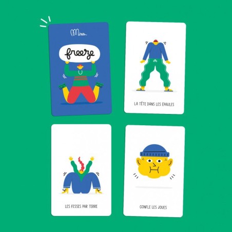 Jeu de carte défis cool - Move It