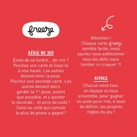 Jeu de carte défis cool - Move It