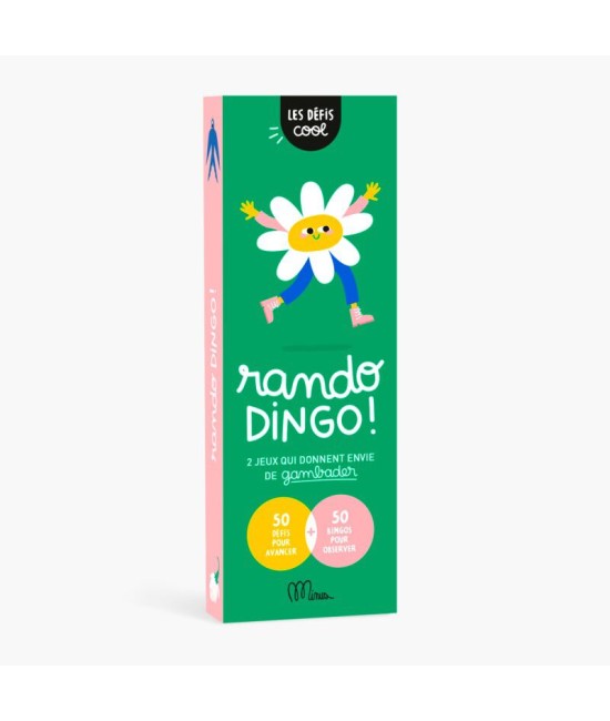 Jeu de carte défis cool - Rando Dingo