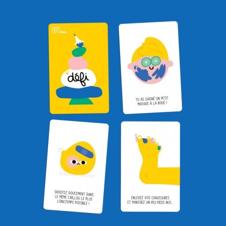 Jeu de carte défis cool - Rando Dingo