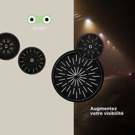 Réflecteurs pour rayons de vélo