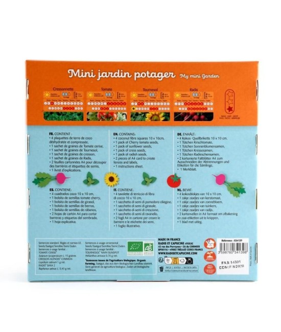 Atelier jardinage enfant Mini Potager