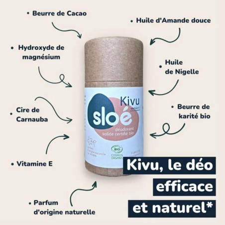 Kivu: Le déodorant solide en stick