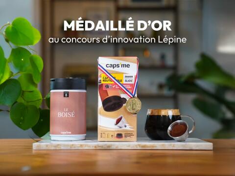 Caps Me - Les capsules pour café rechargeables et réutilisables, Made in France