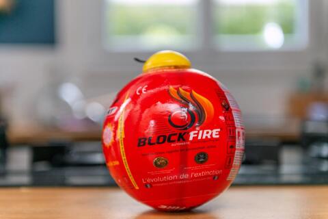 BLOCK'FIRE - La boule extinctrice