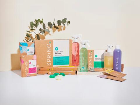 SPRiNG - Lessive clean et efficace livrée dans votre boîte aux lettres