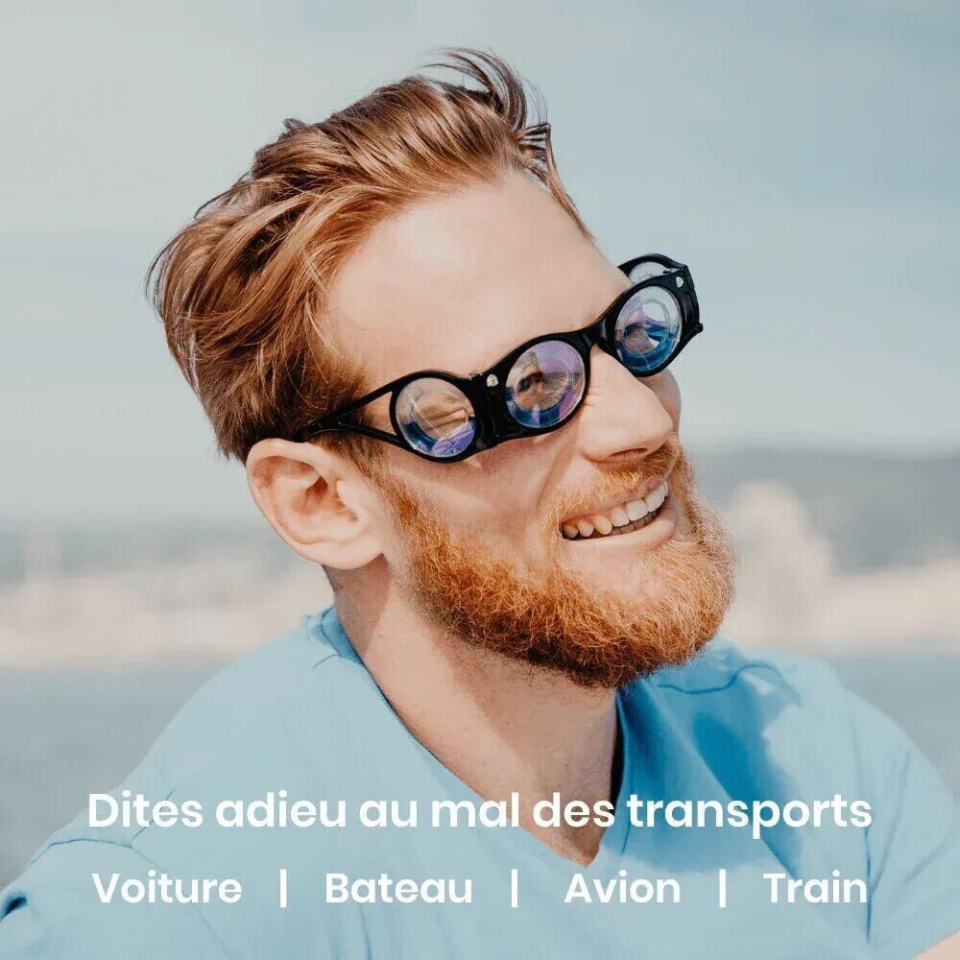 Lunettes Anti Mal Des Transports Enfant/adulte - Avec Bracelets, Pour Voiture, Mer, Air