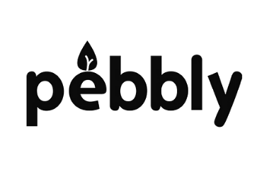 Pebbly logo